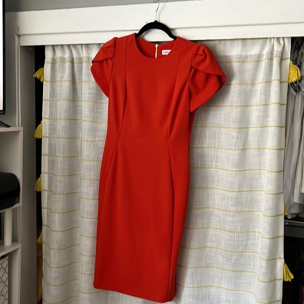 Beautiful orange dress